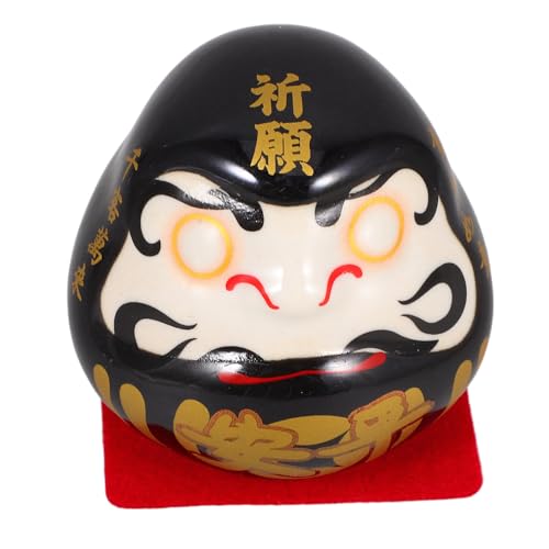 Cabilock Japanische -Puppe Keramik -Mini - -Statue Traditionelle Japanische Glück Für Home Tischauto Innenausstattung von Cabilock