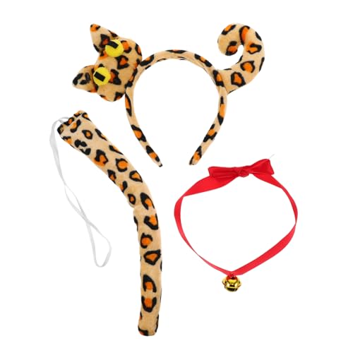 Cabilock Katzenohren Haarreif Set mit Kawaii Katzenohr Design Leicht und mit Glöckchen und Abnehmbarer für Halloween Fasching Cosplay Party Cabilock Katzenohren Haarreif Set mit Kawaii Katzenohr Design Leicht und mit Glöckchen und Abnehmbarer für Halloween Fasching Cosplay Party von Cabilock