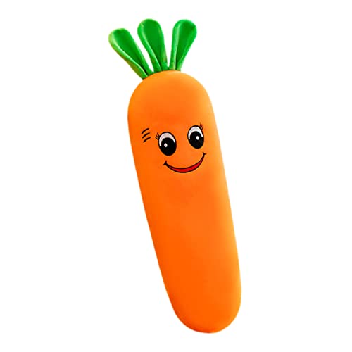 Cabilock Kawaii Karotten Plüschkissen Weiches Dekoratives Karottenkissen für Kinderzimmer für Ostern und Partys Kuscheliges für Mädchen und Jungen Cabilock Kawaii Karotten Plüschkissen Weiches Dekoratives Karottenkissen für Kinderzimmer für Ostern und Partys Kuscheliges für Mädchen und Jungen von Cabilock