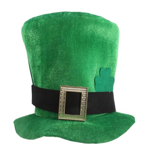 Cabilock Kleeblatthut Grüner Koboldhut Saint Patrick Kostüm Grüner Zylinder Riddler-hut St Patricks Day Hut Kobold Stirnband Hut Mit Baumspitze Koboldkostüm Für Erwachsene Stoff Green Cabilock Kleeblatthut Grüner Koboldhut Saint Patrick Kostüm Grüner Zylinder Riddler-hut St Patricks Day Hut Kobold Stirnband Hut Mit Baumspitze Koboldkostüm Für Erwachsene Stoff Green von Cabilock