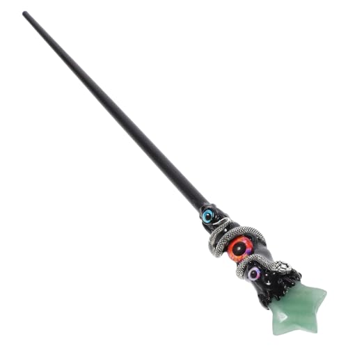 Cabilock Kreative Zauberstab für Halloween Cosplay Einzigartiges Deko Accessoire für Partys Stabile Leichte Handhabung für Bühnenauftritte Cabilock Kreative Zauberstab für Halloween Cosplay Einzigartiges Deko Accessoire für Partys Stabile Leichte Handhabung für Bühnenauftritte von Cabilock