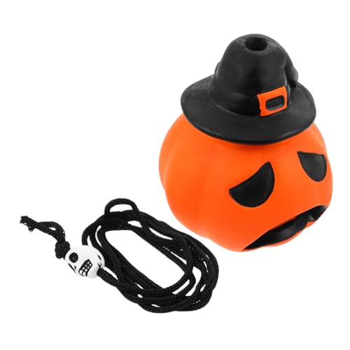 Cabilock Kreativer Halloween Schrei Walze mit Menschenstimmen Orange Kürbis Täuschung für Streiche Langlebige und Einzigartiges Design für Unvergessliche Feiern von Cabilock