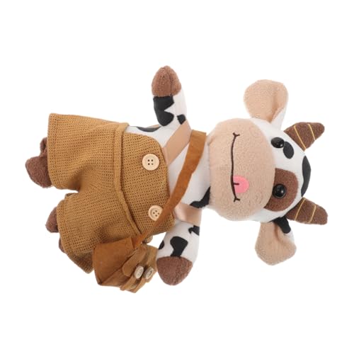 Cabilock Kuhpuppe Kuh Auto Dekoration Stofftier für Dekoration für Auto Weiche Tierfigur Kuh Stofftier groß große Stofftierkuh Kuhfiguren Wohnkultur Spielzeugkühe Plüsch von Cabilock