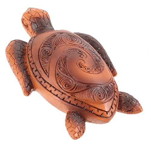 Cabilock Kunsthandwerk Aus Schildkrötenharz Meerestierfigur Meerestiere Garten Schildkröte Garten Meeresschildkröte Schildkröten-skulptur Meeresfiguren Reptiliendekor von Cabilock