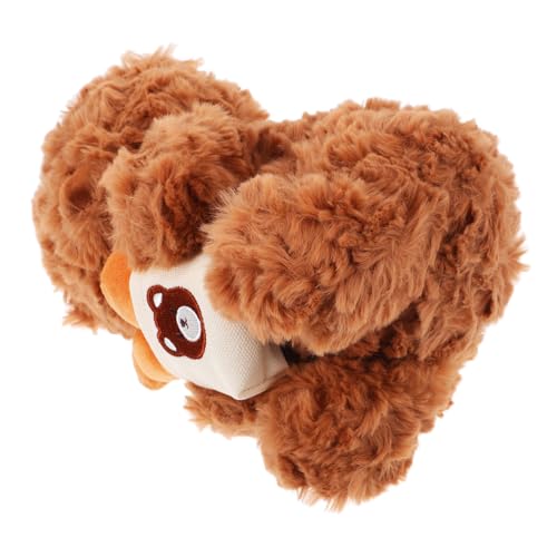 Cabilock Kuscheltier Bär Plüschpuppe Süßer Brotkoch Bären Deko für Küche Weiche und Gemütliche Stofftierfigur für Sofa und Party Dekoration von Cabilock