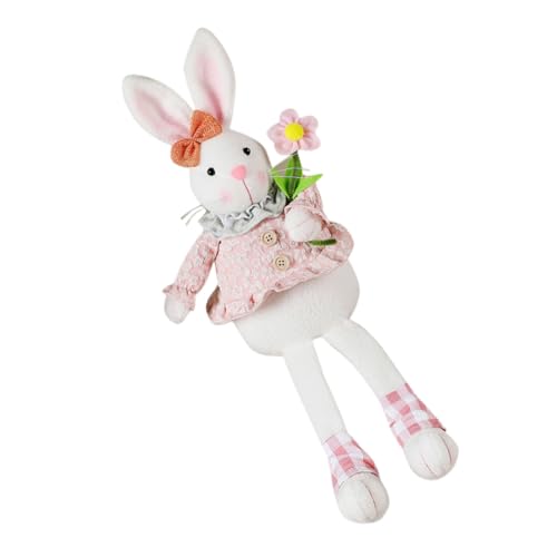 Cabilock Kuscheltier Hase Plüschfigur Ostern Dekoration Niedlicher Hase für Osterfeiern Perfektes Langlebig und Farbenfroh Festliche Cabilock Kuscheltier Hase Plüschfigur Ostern Dekoration Niedlicher Hase für Osterfeiern Perfektes Langlebig und Farbenfroh Festliche von Cabilock