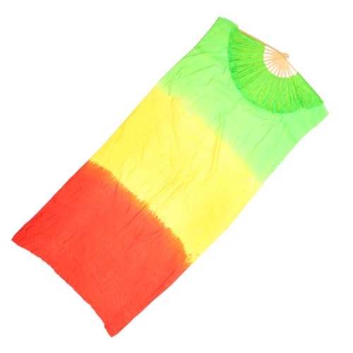 Cabilock Langer Bauchtanz fächer aus Echter Seide Leichte Bambusstreben Sanfter Farbverlauf Strapazierfähig und Flexibel Geeignet für Damen Tanzauftritte und Zufällige Zufällige Farbe Cabilock Langer Bauchtanz fächer aus Echter Seide Leichte Bambusstreben Sanfter Farbverlauf Strapazierfähig und Flexibel Geeignet für Damen Tanzauftritte und Zufällige Zufällige Farbe von Cabilock