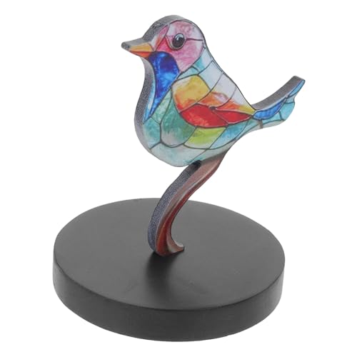Cabilock Lebendige Dekoration Vogelstatue mit Standfuß für Innen und Außendekoration Realistisch Gestaltete Figur für Garten und Wohnräume Cabilock Lebendige Dekoration Vogelstatue mit Standfuß für Innen und Außendekoration Realistisch Gestaltete Figur für Garten und Wohnräume von Cabilock