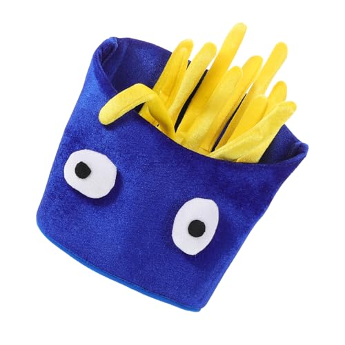 Cabilock Lustiger French Fry Hut für Erwachsene Verstellbare Samt Mütze Atmungsaktiv Weicher Partyhut für Geburtstagsfeiern Bühnenauftritte Karneval und Festliche Anlässe Blau S für Jahre Cabilock Lustiger French Fry Hut für Erwachsene Verstellbare Samt Mütze Atmungsaktiv Weicher Partyhut für Geburtstagsfeiern Bühnenauftritte Karneval und Festliche Anlässe Blau S für Jahre von Cabilock