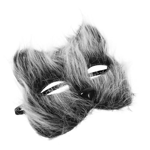 Cabilock Maske Fuchs Hälfte Halloween Geführt Hund Halloween Grimassenkostüm Pelziges Tier Plüschtier-cosplay Halloween-haustierkostüm Plüschfuchs Maskiert Pelztier Wolf Black Kunstpelz Cabilock Maske Fuchs Hälfte Halloween Geführt Hund Halloween Grimassenkostüm Pelziges Tier Plüschtier-cosplay Halloween-haustierkostüm Plüschfuchs Maskiert Pelztier Wolf Black Kunstpelz von Cabilock
