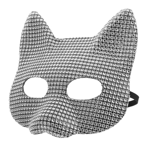 Cabilock Masken Für Halloween Und Karneval Glitzernde Katzenmaske Für Cosplay Fasching Und Mottopartys Halbseitige Tiermaske Ideal Für Kostümfeiern Und Schaurige Cabilock Masken Für Halloween Und Karneval Glitzernde Katzenmaske Für Cosplay Fasching Und Mottopartys Halbseitige Tiermaske Ideal Für Kostümfeiern Und Schaurige von Cabilock