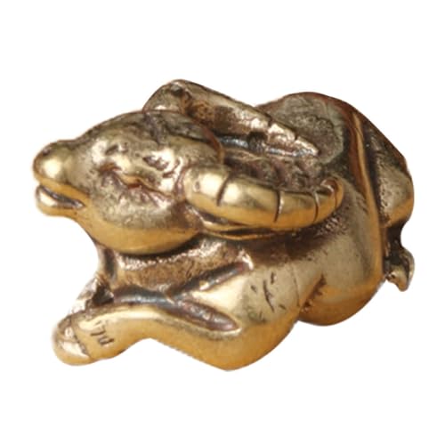 Cabilock Messing Kuh Ornament Glücksstier Statue Rinderform Briefbeschwerer Chinesischer Stil Handgefertigte Ochsenstatue Traditionelle Messing Kuhfigur Messing Pinsel Stiftablage Cabilock Messing Kuh Ornament Glücksstier Statue Rinderform Briefbeschwerer Chinesischer Stil Handgefertigte Ochsenstatue Traditionelle Messing Kuhfigur Messing Pinsel Stiftablage von Cabilock
