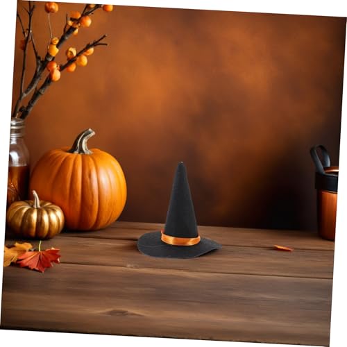 Cabilock Mini Halloween Hexenhut und Besen Dekoration Teiliges Set mit Filigranen Mini Hexenhüten und Besen für DIY Bastelprojekte Tisch und Regaldeko für Zuhause Schule und Büro Cabilock Mini Halloween Hexenhut und Besen Dekoration Teiliges Set mit Filigranen Mini Hexenhüten und Besen für DIY Bastelprojekte Tisch und Regaldeko für Zuhause Schule und Büro von Cabilock