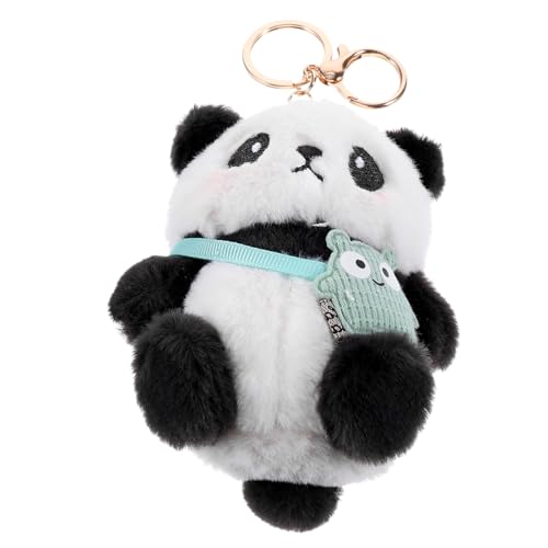 Cabilock Niedlicher Plüsch Panda Schlüsselanhänger mit Blauem Rucksack Weicher Cartoon Anhänger für Tasche und Schlüssel Panda Kuscheltier für Geburtstag Hochzeit Silvester Zufällige Farbe Cabilock Niedlicher Plüsch Panda Schlüsselanhänger mit Blauem Rucksack Weicher Cartoon Anhänger für Tasche und Schlüssel Panda Kuscheltier für Geburtstag Hochzeit Silvester Zufällige Farbe von Cabilock