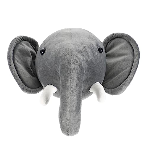 Cabilock Niedliches Elefant Plüschspielzeug Wanddeko für Kinderzimmer Weiche Stoffpuppe Dekoration für Zuhause für Kleine Elefantenliebhaber Cabilock Niedliches Elefant Plüschspielzeug Wanddeko für Kinderzimmer Weiche Stoffpuppe Dekoration für Zuhause für Kleine Elefantenliebhaber von Cabilock