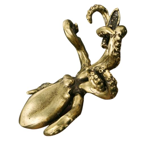 Cabilock Oktopus-verzierung Aquarium Aquarium Oktopus Ornamente -Aquarium Skelett Licht Oktopus-Statue Halter Fingerpuppen Tank Golden Messing Cabilock Oktopus-verzierung Aquarium Aquarium Oktopus Ornamente -Aquarium Skelett Licht Oktopus-Statue Halter Fingerpuppen Tank Golden Messing von Cabilock