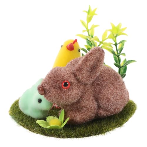 Cabilock Osterdekorationen Figur Mini-Hasen-Ornament Hase strömte Tiere für kinderspielzeug Hasenstatuen für den Haushalt kleine Hasenstatue auf dem Desktop Plastik Cabilock Osterdekorationen Figur Mini-Hasen-Ornament Hase strömte Tiere für kinderspielzeug Hasenstatuen für den Haushalt kleine Hasenstatue auf dem Desktop Plastik von Cabilock