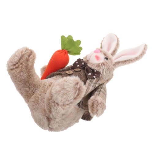 Cabilock Hase Stofftier Spielzeug Osterhase Figur Weich Und Bequem Hase Für Zuhause von Cabilock