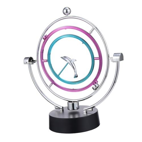 Cabilock Perpetuum Mobile-Modell Puzzle- Schaukelspielzeug Magnetspielzeug Für Rail-Twirler- Perpetuum Mobile Schreibtischspielzeug Ewiges Modell Plastik von Cabilock