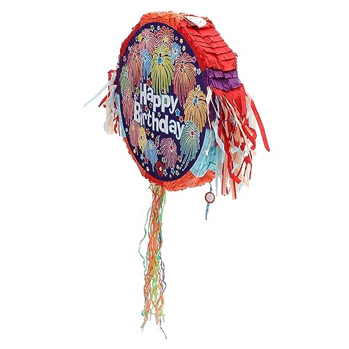 Cabilock Pinata Süßigkeitenbehälter Hängende Partydekoration Für Geburtstagsfeiern Leuchtende Farben Für Spiele Und Fotorequisiten Fröhliche Schaffen von Cabilock