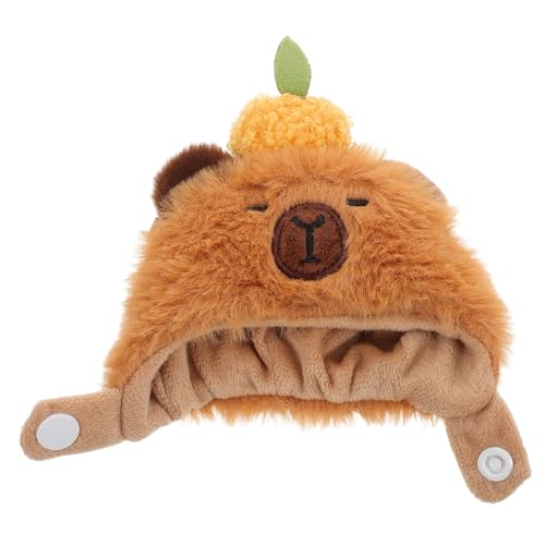 Cabilock Plüsch Meerschweinchen Hut Für Puppen Niedliches Tierkopf-accessoire Für Halloween Cosplay Und Partys Weiches Sicheres Material Für Kreatives Spielvergnügen Cabilock Plüsch Meerschweinchen Hut Für Puppen Niedliches Tierkopf-accessoire Für Halloween Cosplay Und Partys Weiches Sicheres Material Für Kreatives Spielvergnügen von Cabilock