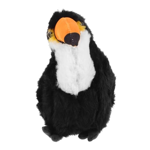 Cabilock Plüsch Toucan Kuscheltier Weiches Stofftier mit PP Baumwolle Füllung Niedlicher Cartoon Vogel Plüschtier für Zimmer Dekoration und Fotorequisit von Cabilock