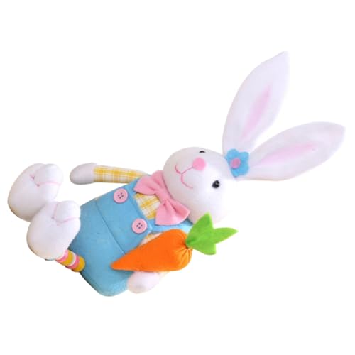 Cabilock Plüschtier Dekoration Niedliches Handgefertigtes Stoffkaninchen für Ostern Tischdeko für Feiern Geschenkidee für Freunde Langlebig und Gestaltet Fröhliche Anlässe Cabilock Plüschtier Dekoration Niedliches Handgefertigtes Stoffkaninchen für Ostern Tischdeko für Feiern Geschenkidee für Freunde Langlebig und Gestaltet Fröhliche Anlässe von Cabilock