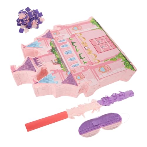 Cabilock Prinzessin Schloss Piñata Geburtstagsdeko für Mädchen mit Augenmaske Konfetti Fantastisches Partyspiel für Mädchengeburtstagsfeiern Cabilock Prinzessin Schloss Piñata Geburtstagsdeko für Mädchen mit Augenmaske Konfetti Fantastisches Partyspiel für Mädchengeburtstagsfeiern von Cabilock