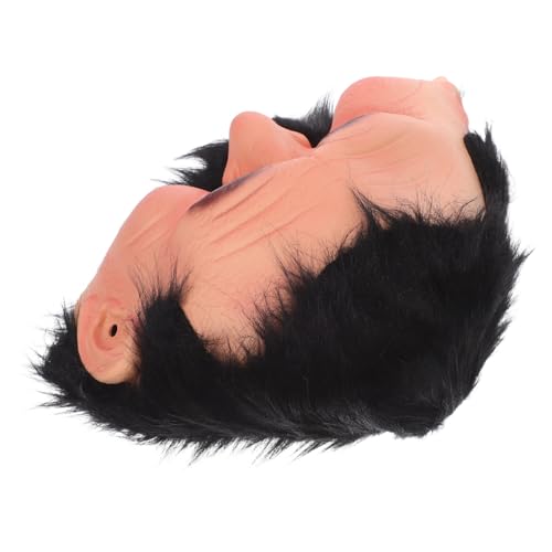 Cabilock Realistische Halloween Alte Männer Halbgesichtsmaske Mit Falten Für Erwachsene Leichte Bequeme Cosplay-maske Für Maskenball Und Faschingskostüm von Cabilock