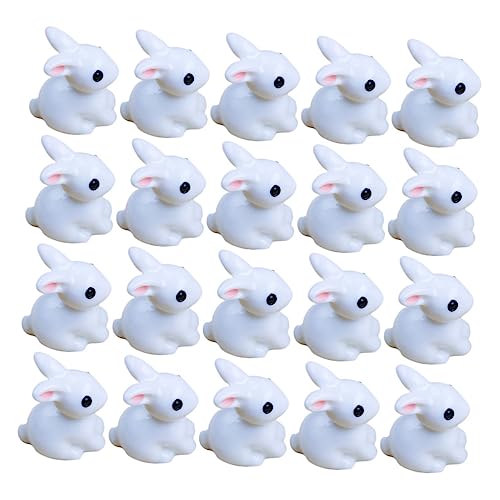 Cabilock Realistische Resin Hasen Figuren Lifelike Osterhasen Deko Für Bonsai Und Wohnaccessoires Weiße Tiermodelle Aus Cabilock Realistische Resin Hasen Figuren Lifelike Osterhasen Deko Für Bonsai Und Wohnaccessoires Weiße Tiermodelle Aus von Cabilock