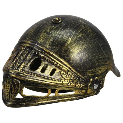 Cabilock Realistischer Römischer Soldatenhelm Cosplay Kopfputz Vintage Ritter Helm Kostüm Zubehör für Herren und Damen Halloween Karneval Party Cabilock Realistischer Römischer Soldatenhelm Cosplay Kopfputz Vintage Ritter Helm Kostüm Zubehör für Herren und Damen Halloween Karneval Party von Cabilock