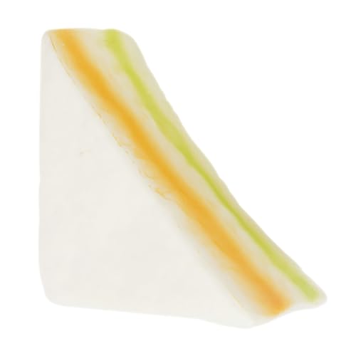 Cabilock Realistisches PU Sandwich Modell Dreieckiges Simulation Brot Prop Für Frühstücksdekoration Stressabbau Squeeze Food Display Requisite Home Zubehör Cabilock Realistisches PU Sandwich Modell Dreieckiges Simulation Brot Prop Für Frühstücksdekoration Stressabbau Squeeze Food Display Requisite Home Zubehör von Cabilock