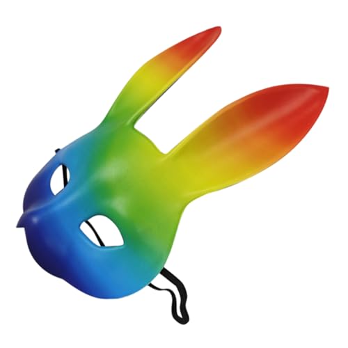 Cabilock Regenbogenhasenmaske Reinigen Kaninchenmaske Karnevalsmaske Prop Gruselige Halloween Cosplay Led Fuchsmaske Karneval-hasen-masken-requisite Maskerade Led- Pu- Cabilock Regenbogenhasenmaske Reinigen Kaninchenmaske Karnevalsmaske Prop Gruselige Halloween Cosplay Led Fuchsmaske Karneval-hasen-masken-requisite Maskerade Led- Pu- von Cabilock