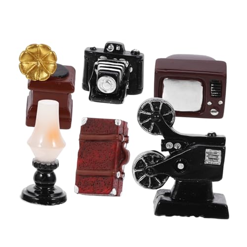 Cabilock Retro Miniatur Kamera Teiliges Vintage Puppenhaus Zubehör für Kreative Raumgestaltung für Wohnzimmer Schlafzimmer Deko als Fotodeko Hochwertiges Design und Verarbeitung Cabilock Retro Miniatur Kamera Teiliges Vintage Puppenhaus Zubehör für Kreative Raumgestaltung für Wohnzimmer Schlafzimmer Deko als Fotodeko Hochwertiges Design und Verarbeitung von Cabilock