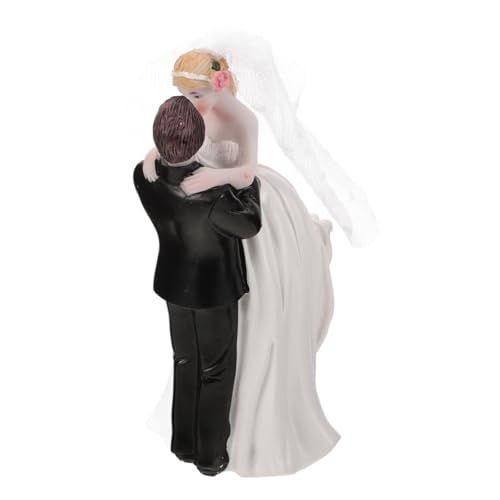 Cabilock Romantische Braut Bräutigam Figurine Cake Topper aus Resin Kleine Hochzeitstorten Deko Langlebige Hochzeitsdeko für Kuchen Geeignet als und Festliche Tortendekoration Cabilock Romantische Braut Bräutigam Figurine Cake Topper aus Resin Kleine Hochzeitstorten Deko Langlebige Hochzeitsdeko für Kuchen Geeignet als und Festliche Tortendekoration von Cabilock