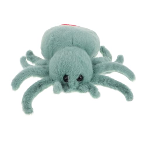Cabilock Rotschwanzspinne- für kinderspielzeug Kinderkuscheltier Stoffpuppe Spinne Niedliches Kuscheltier deko Spinnen gefüllte Spinne Spielzeugspinne Plüsch von Cabilock