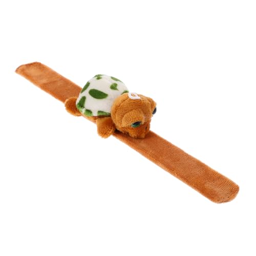 Cabilock Schildkröten Slap Armband Aus Plüsch Weiches Tierarmband Klopfendes Und Langlebiges Design Farbenfrohes Mitbringsel Für Partys Leicht Und Sicher von Cabilock