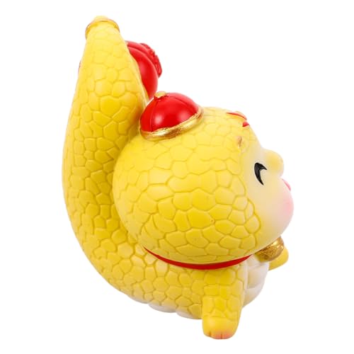 Cabilock Schlangenfigur Auto Dekoration Resin Miniatur Jahresfigur Schlange Glücksbringer Chinesisches Neujahr Fahrzeug Innenraum Schmuck Zubehör von Cabilock