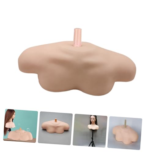 Cabilock Schultermodell mit Stabilem Kopf und Schulterständer Beauty Salon Supply Display Modell für Friseure und Lehrzwecke Geeignet für Salon und Heimgebrauch von Cabilock
