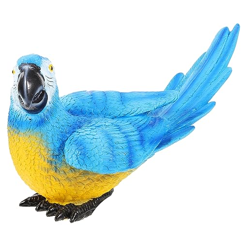 Cabilock Realistische Harz Papagei Modell Künstliche Vogel Figur Helle Farben Dekoration Cabilock Realistische Harz Papagei Modell Künstliche Vogel Figur Helle Farben Dekoration von Cabilock