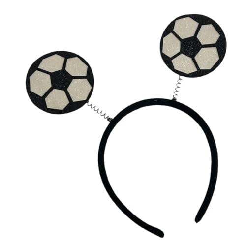 Cabilock Sportliches Fußball Haarband Damen Leichtes Bequemes Stirnband mit Fußball Design für Sportveranstaltungen Partys und Fotorequisiten Stylisches Accessoire für Frauen bei Sport Cabilock Sportliches Fußball Haarband Damen Leichtes Bequemes Stirnband mit Fußball Design für Sportveranstaltungen Partys und Fotorequisiten Stylisches Accessoire für Frauen bei Sport von Cabilock