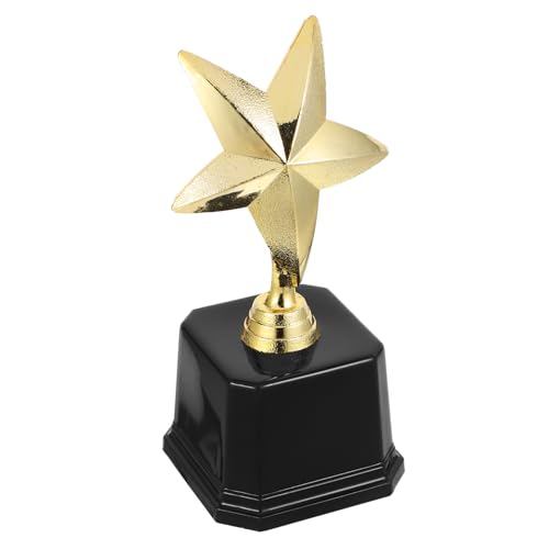 Cabilock Sterne-Trophäe individuelle Medaille Dekoration Pokale Mini-Trophäe plastiktisch plastikenten trophäenbrett Plastiktrophäen für Wettbewerbe Preisverleihungstrophäe Wiederverwendbar von Cabilock
