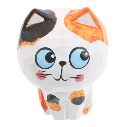 Cabilock Süße Kätzchen-Schreibtisch-Accessoires Miniatur-Katzen-Dekorationen Für Schreibtisch Tierfiguren Als Bürowanddeko Winzige Katzenfigur Zum Aufstellen Ansprechend von Cabilock