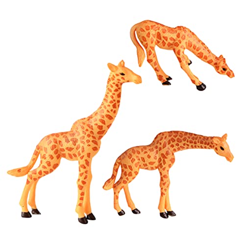 Cabilock Tabletop Miniatur Giraffe Figur Set 3pcs Dekorative Mini Tier Decor Garten Zubehör Cabilock Tabletop Miniatur Giraffe Figur Set 3pcs Dekorative Mini Tier Decor Garten Zubehör von Cabilock