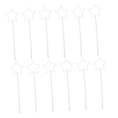 Cabilock Teiliges DIY Sternstab Bastelset Weißer Drahtrahmen Sternförmige Kunststoffrahmen für Handgemachte Partydeko Kreative Bastelideen Cabilock Teiliges DIY Sternstab Bastelset Weißer Drahtrahmen Sternförmige Kunststoffrahmen für Handgemachte Partydeko Kreative Bastelideen von Cabilock
