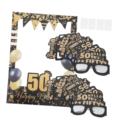 Cabilock Teiliges Fotobox Set Geburtstag Papprahmen und Bunte Pappbrillen Lebendige Drucke Stabile Geburtstags Deko für Unvergessliche Party Fotos mit Familie und Freunden Cabilock Teiliges Fotobox Set Geburtstag Papprahmen und Bunte Pappbrillen Lebendige Drucke Stabile Geburtstags Deko für Unvergessliche Party Fotos mit Familie und Freunden von Cabilock