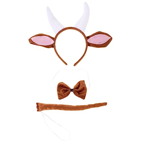 Cabilock Tierkostüm Set Ziegenohren Haarband mit Verstellbarer Kopfschmuck für Cosplay Party und Geburtstagsfeier Leichtes und Bequemes Accessoire Kreatives Kostüm für Erwachsene Cabilock Tierkostüm Set Ziegenohren Haarband mit Verstellbarer Kopfschmuck für Cosplay Party und Geburtstagsfeier Leichtes und Bequemes Accessoire Kreatives Kostüm für Erwachsene von Cabilock