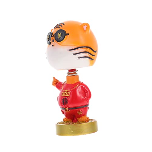 Cabilock Realistische Harz Tiger Handwerk Stofftier Auto Tiger Decor Desktop Modell Spezielle Cabilock Realistische Harz Tiger Handwerk Stofftier Auto Tiger Decor Desktop Modell Spezielle von Cabilock