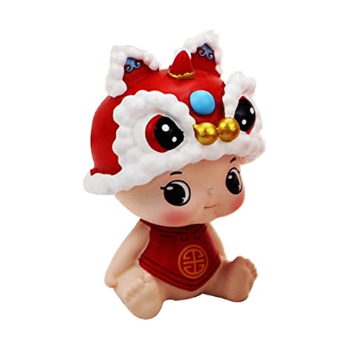 Cabilock Tiger-löwen-Ornamente Kuchendekorationen Desktop-Ornament Figur Wohnkultur Puppe Desktop - Desktop-Tiger-Ornament Auto-armaturenbrett-schmuck Autodekoration Rot Harz Cabilock Tiger-löwen-Ornamente Kuchendekorationen Desktop-Ornament Figur Wohnkultur Puppe Desktop - Desktop-Tiger-Ornament Auto-armaturenbrett-schmuck Autodekoration Rot Harz von Cabilock