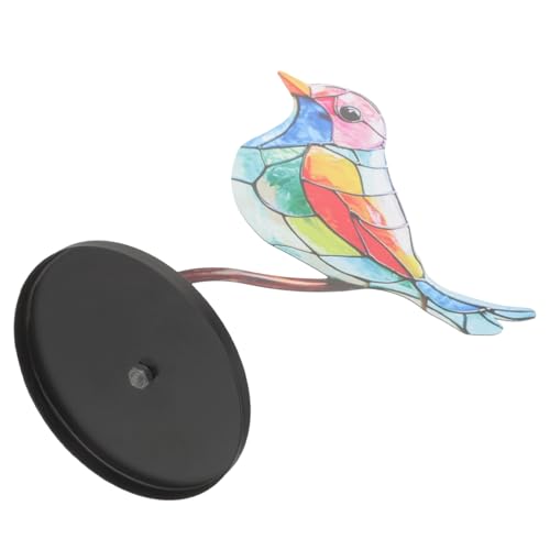 Cabilock Tischdekoration Mit Kleinen Vögeln Gartenverzierung Ente Vogelhaus Figur Windspiel Futterspender Glockenspiel Kleine Objekte Sonnenfänger Vogelfütterer Vogelbäder Für Draußen Eisen von Cabilock